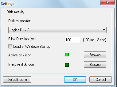 Te permite configurar el icono