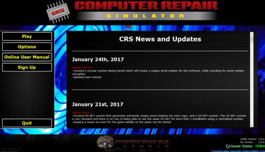 Una juego para simular reparaciones