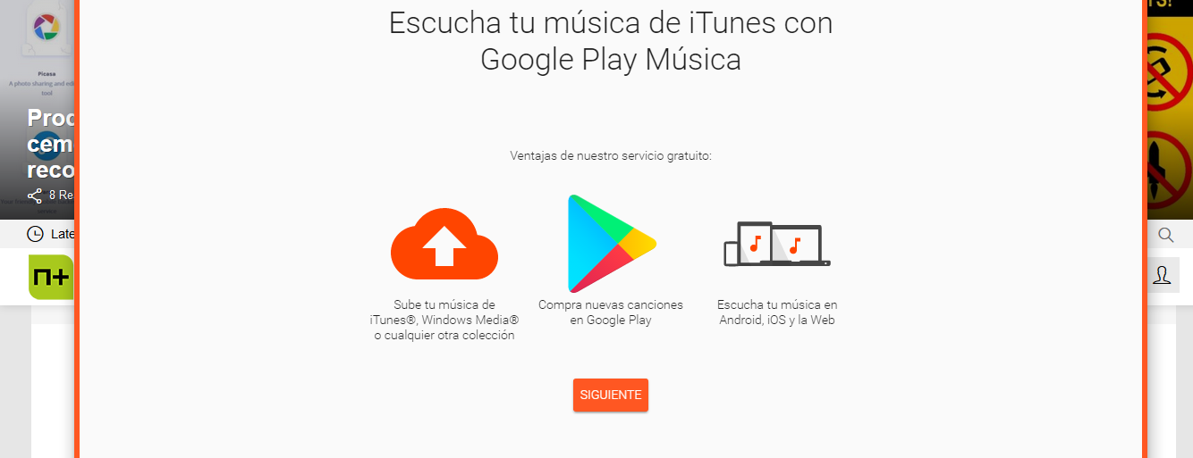 Servicios de música