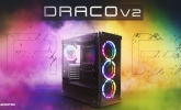 Nfortec Draco v2: nueva caja barata con cuatro ventiladores RGB y USB C