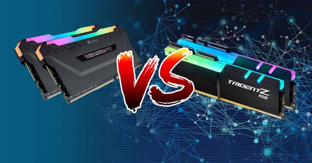 Corsair Vengeance vs GSkill Trident