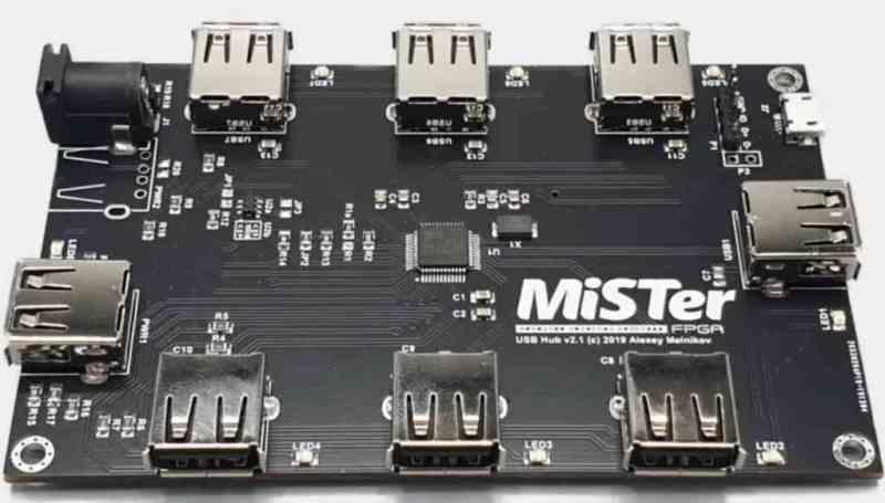 MisterFPGA USB Hub