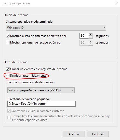 PC se enciende o se apaga solo